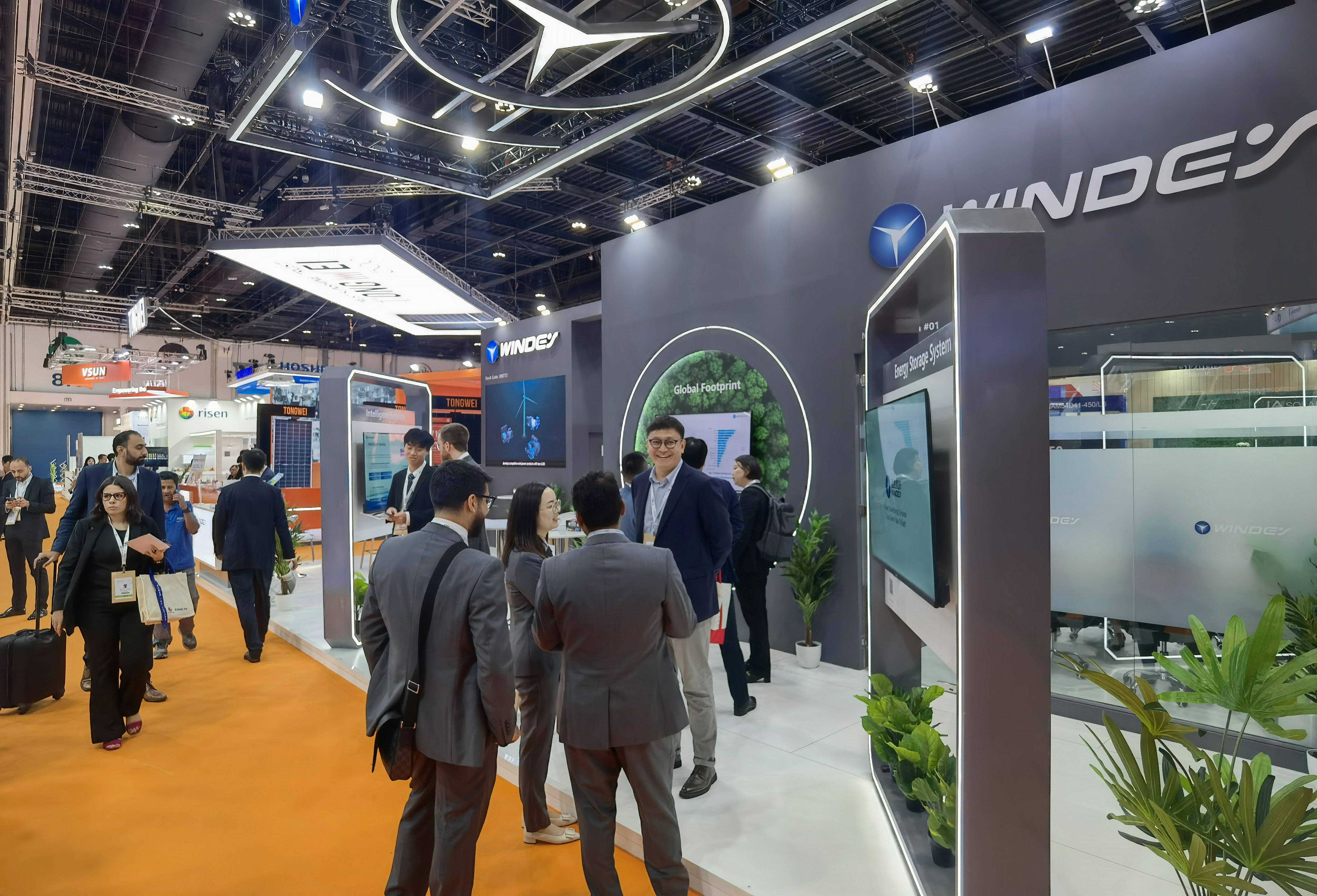 直击会场！918博天堂股份惊艳亮相2024中东世界未来能源峰会